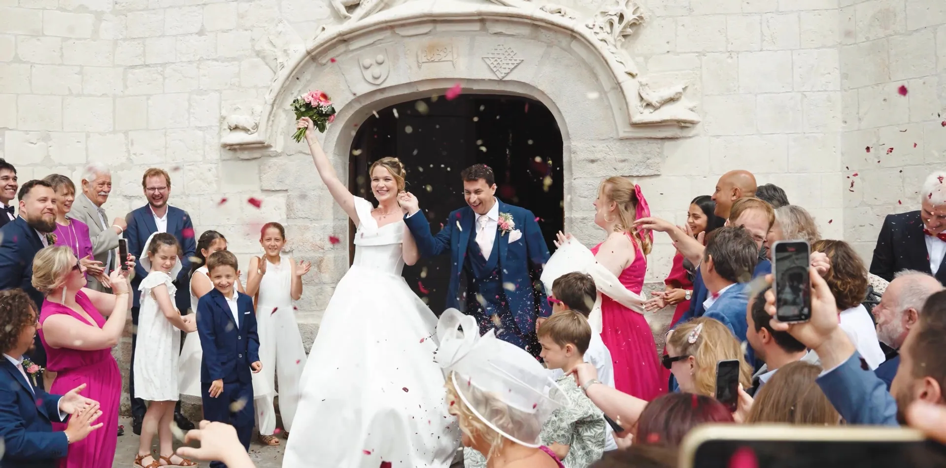 Couple marié filmé en Belgique — vidéaste Amour Vision