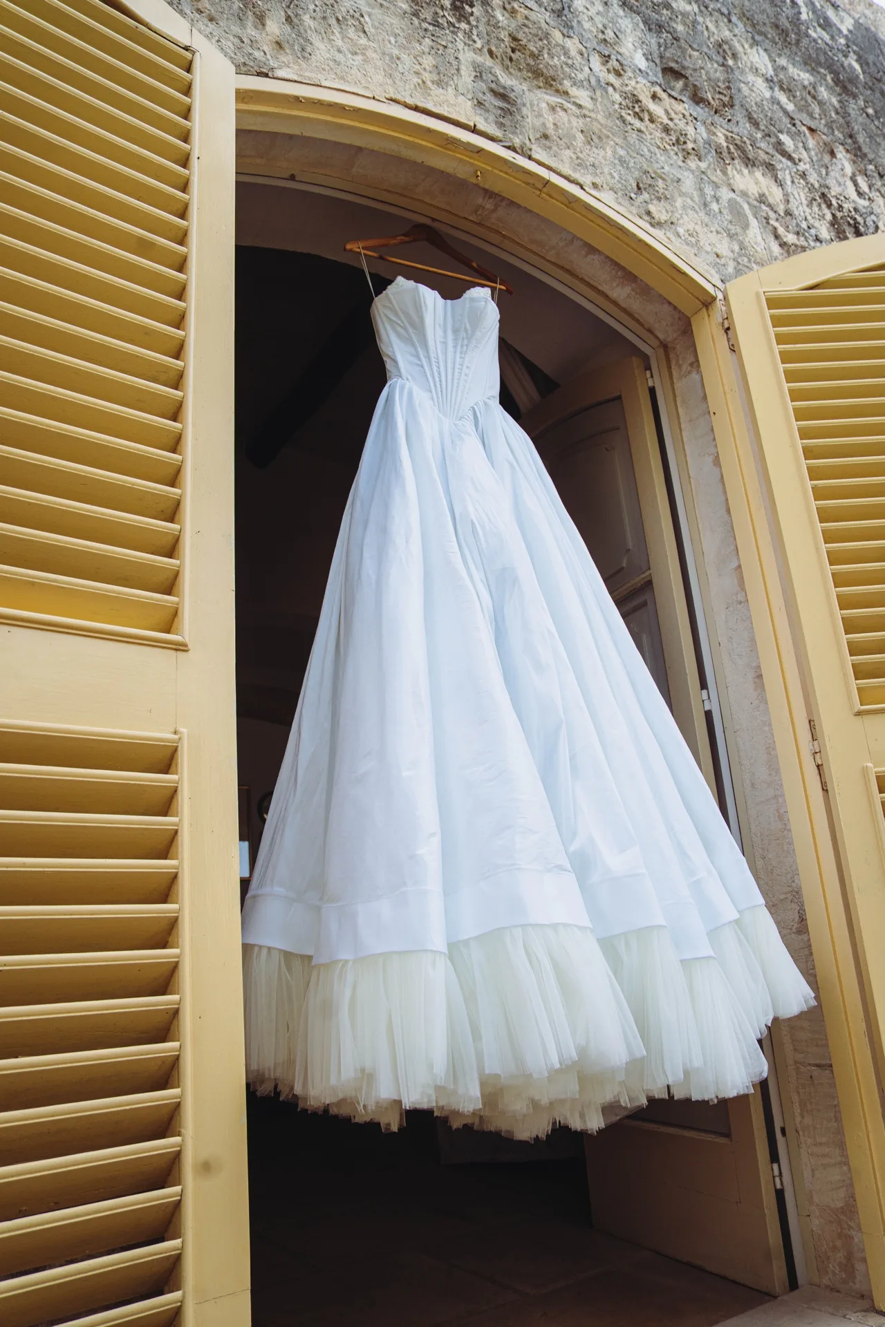 Portrait mariée robe de mariée — photographe Amour Vision Belgique